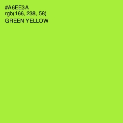 #A6EE3A - Green Yellow Color Image