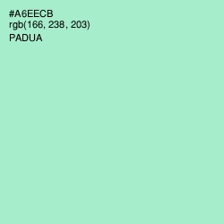 #A6EECB - Padua Color Image