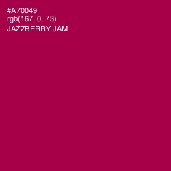 #A70049 - Jazzberry Jam Color Image