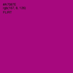 #A7087E - Flirt Color Image