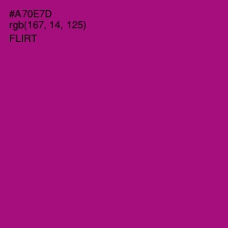 #A70E7D - Flirt Color Image