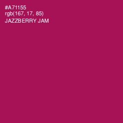 #A71155 - Jazzberry Jam Color Image