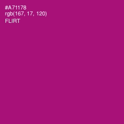 #A71178 - Flirt Color Image