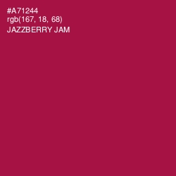 #A71244 - Jazzberry Jam Color Image