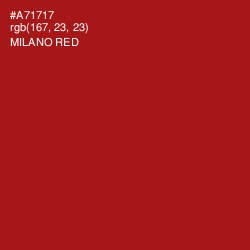 #A71717 - Milano Red Color Image