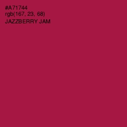 #A71744 - Jazzberry Jam Color Image