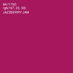 #A7175D - Jazzberry Jam Color Image