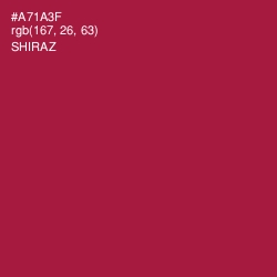 #A71A3F - Shiraz Color Image