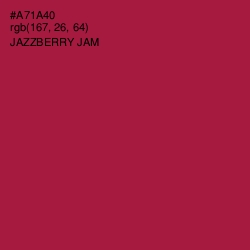 #A71A40 - Jazzberry Jam Color Image