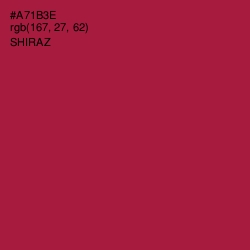 #A71B3E - Shiraz Color Image