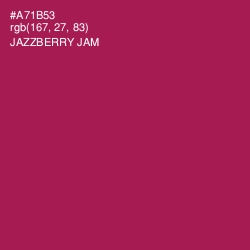 #A71B53 - Jazzberry Jam Color Image