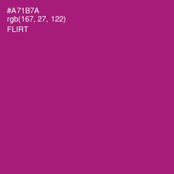#A71B7A - Flirt Color Image
