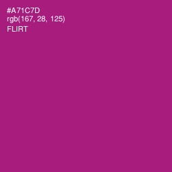 #A71C7D - Flirt Color Image