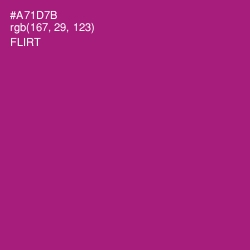 #A71D7B - Flirt Color Image