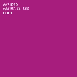 #A71D7D - Flirt Color Image