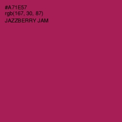 #A71E57 - Jazzberry Jam Color Image