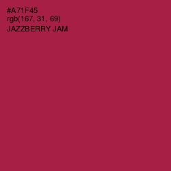 #A71F45 - Jazzberry Jam Color Image
