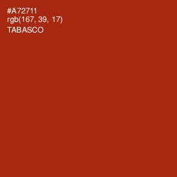 #A72711 - Tabasco Color Image