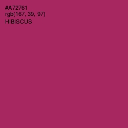 #A72761 - Hibiscus Color Image