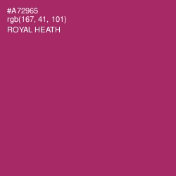 #A72965 - Royal Heath Color Image