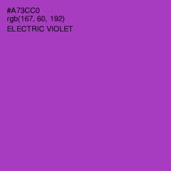 #A73CC0 - Electric Violet Color Image