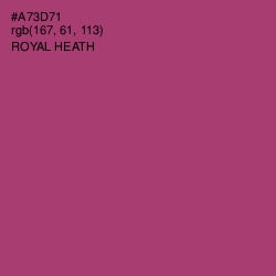 #A73D71 - Royal Heath Color Image