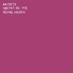 #A73F73 - Royal Heath Color Image