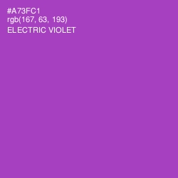 #A73FC1 - Electric Violet Color Image