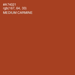 #A74021 - Medium Carmine Color Image