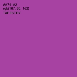 #A741A2 - Tapestry Color Image