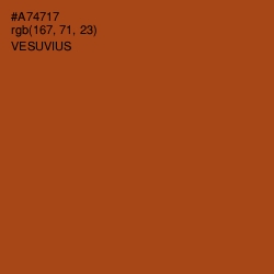 #A74717 - Vesuvius Color Image