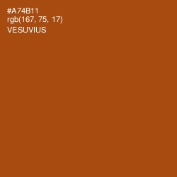 #A74B11 - Vesuvius Color Image