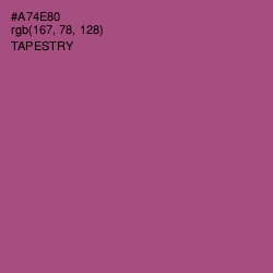 #A74E80 - Tapestry Color Image