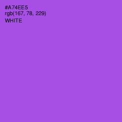 #A74EE5 - Amethyst Color Image
