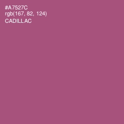 #A7527C - Cadillac Color Image