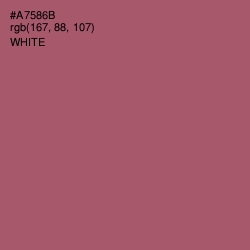 #A7586B - Cadillac Color Image