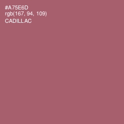 #A75E6D - Cadillac Color Image