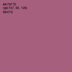 #A75F7E - Cadillac Color Image