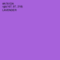 #A761DA - Lavender Color Image