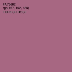 #A76682 - Turkish Rose Color Image