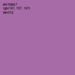 #A76BA7 - Wisteria Color Image