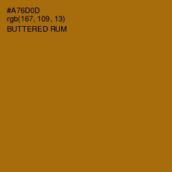 #A76D0D - Buttered Rum Color Image