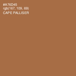 #A76D45 - Cape Palliser Color Image