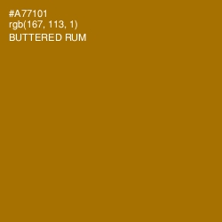 #A77101 - Buttered Rum Color Image