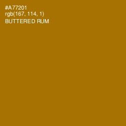 #A77201 - Buttered Rum Color Image