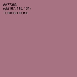 #A77383 - Turkish Rose Color Image