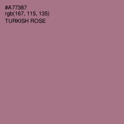 #A77387 - Turkish Rose Color Image