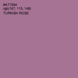 #A77394 - Turkish Rose Color Image
