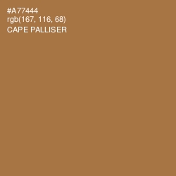 #A77444 - Cape Palliser Color Image