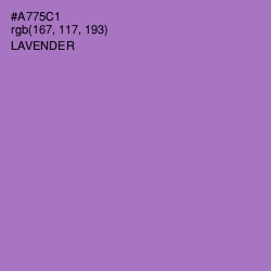#A775C1 - Lavender Color Image